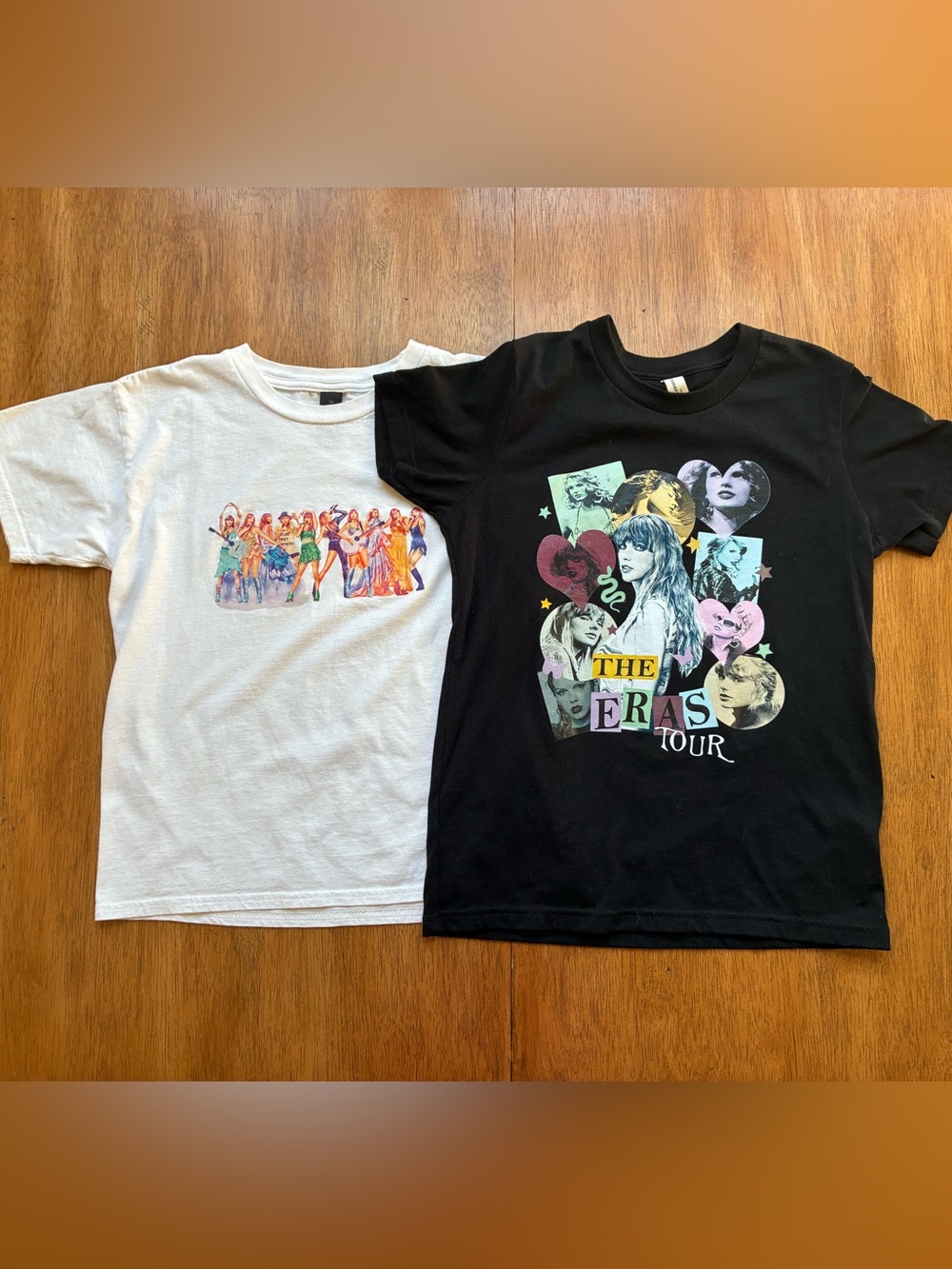 Taylor Swift Kids Short Sleeve Eras Tees
